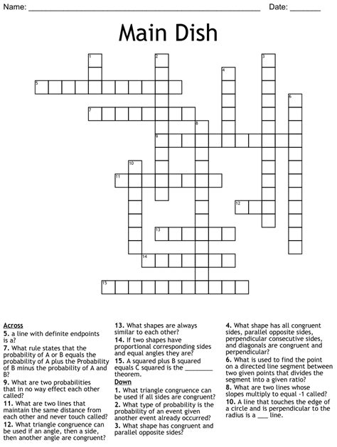 We have searched far and wide for the potential answer to the clue in question today, however its always worth noting that separate puzzles may give different answers to the same clue, so double-check the specific crossword mentioned below and the length of the letters within the. . Dish before an entree informally crossword clue